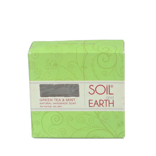 Green Tea & Mint Ayurvedic Soap