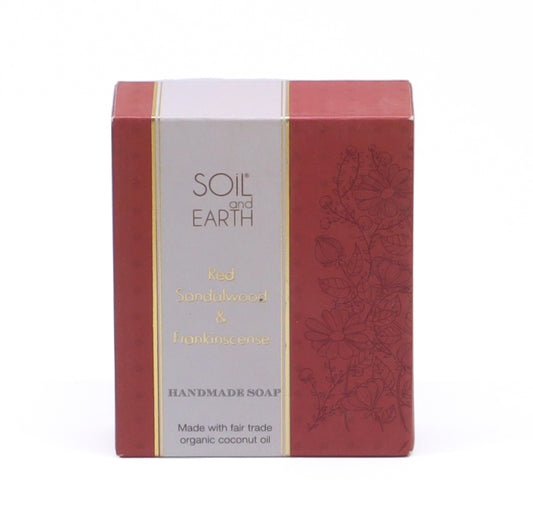 Red Sandalwood & Frankinsence Ayurvedic soap