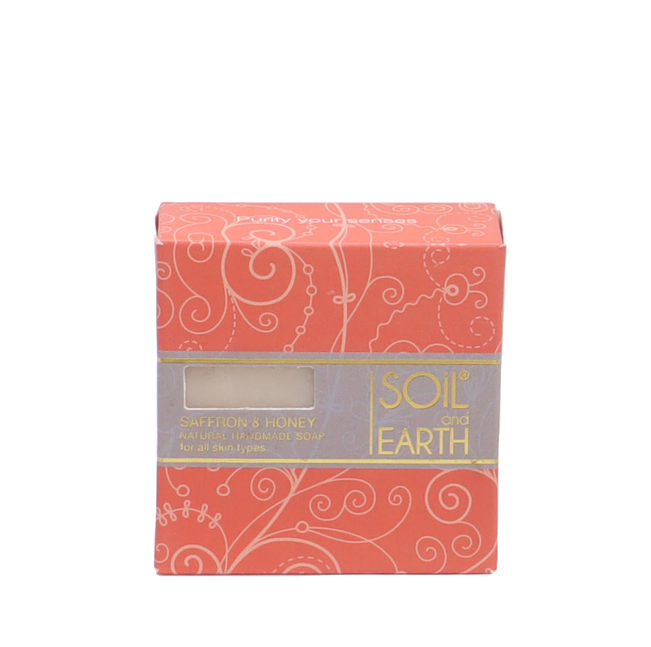 Saffron & Honey Ayurvedic Soap