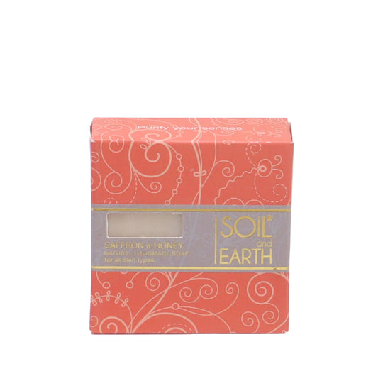 Saffron & Honey Ayurvedic Soap