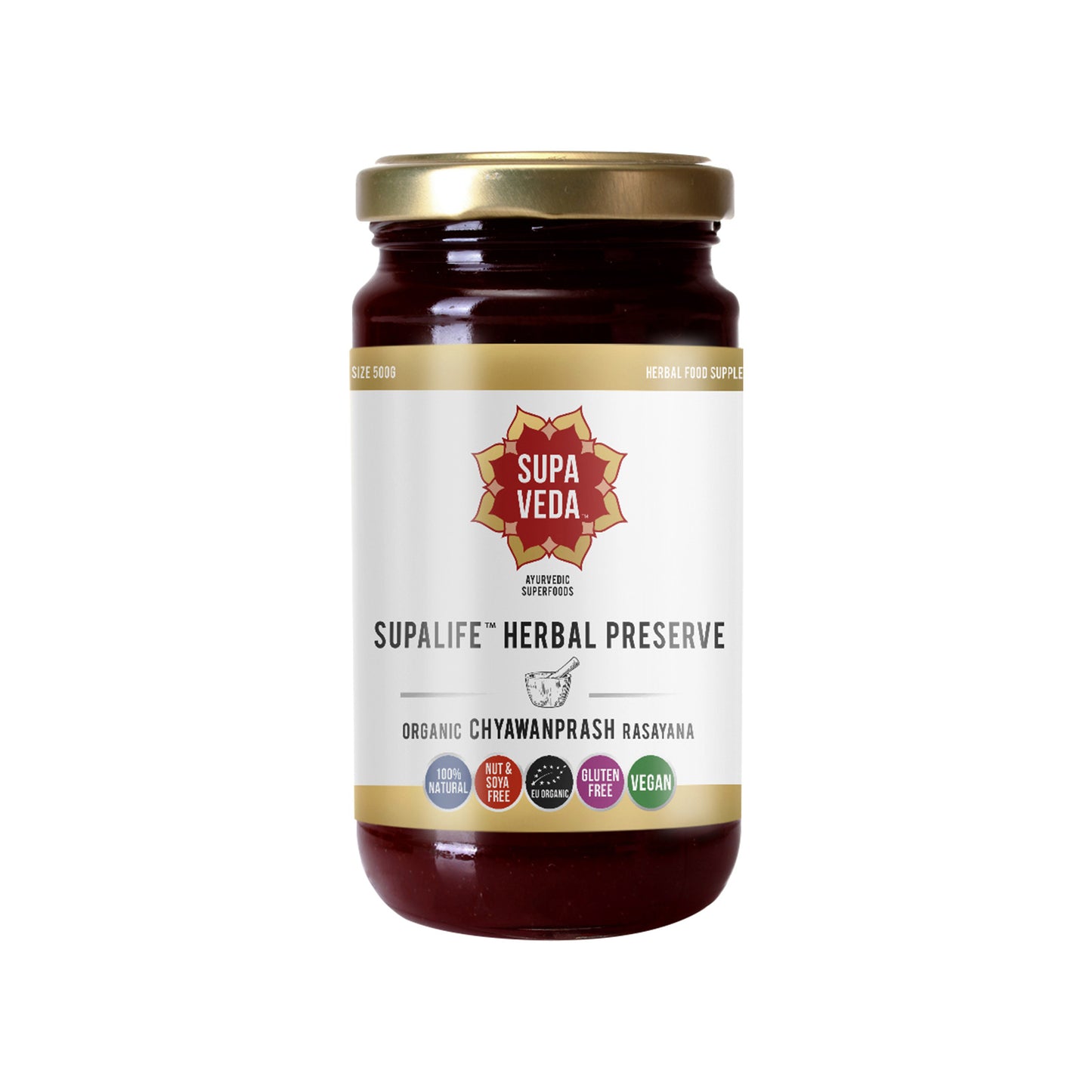 Supa Life Herbal Preserve 500g Vegan Chyawanprash